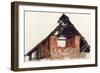 Old Gable (Vieux Gable) - Schiele, Egon (1890-1918) - 1913 - Gouache on Paper - 32X48,6 - Leopold M-Egon Schiele-Framed Giclee Print
