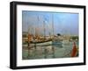 Old Gaffers, Yarmouth, Isle of Wight, 2011-Jennifer Wright-Framed Giclee Print