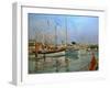Old Gaffers, Yarmouth, Isle of Wight, 2011-Jennifer Wright-Framed Giclee Print