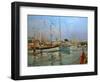 Old Gaffers, Yarmouth, Isle of Wight, 2011-Jennifer Wright-Framed Giclee Print