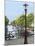 Old Gas Lamp Post and Bicycles on a Bridge over a Canal in Amsterdam, the Netherlands-Miva Stock-Mounted Premium Photographic Print