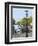 Old Gas Lamp Post and Bicycles on a Bridge over a Canal in Amsterdam, the Netherlands-Miva Stock-Framed Premium Photographic Print