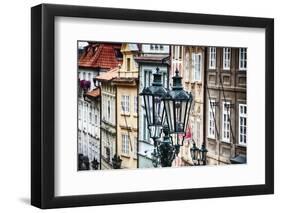 Old Gas Lamps Of Prague-George Oze-Framed Photographic Print