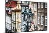 Old Gas Lamps Of Prague-George Oze-Mounted Photographic Print