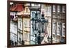 Old Gas Lamps Of Prague-George Oze-Framed Photographic Print