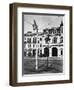 Old Gas Lantern Along a Street-null-Framed Photographic Print