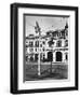 Old Gas Lantern Along a Street-null-Framed Photographic Print