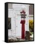 Old Gas Pump in Cannonville, Utah, USA-Diane Johnson-Framed Stretched Canvas