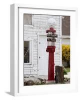 Old Gas Pump in Cannonville, Utah, USA-Diane Johnson-Framed Photographic Print