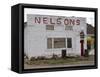 Old Gas Pump in Cannonville, Utah, USA-Diane Johnson-Framed Stretched Canvas