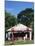 Old Gas Station at Roadside, Waco, Texas, USA-Walter Bibikow-Mounted Premium Photographic Print