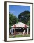 Old Gas Station at Roadside, Waco, Texas, USA-Walter Bibikow-Framed Photographic Print