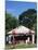 Old Gas Station at Roadside, Waco, Texas, USA-Walter Bibikow-Mounted Photographic Print