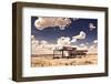 Old Gas Station in Ghost Town along the Route 66-Andrew Bayda-Framed Photographic Print