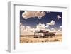 Old Gas Station in Ghost Town along the Route 66-Andrew Bayda-Framed Photographic Print