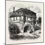 Old Gate at Andernach. the Rhine, Germany, 19th Century-null-Mounted Giclee Print