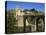 Old Gateway Bridge over the River and the City of Toledo, Castilla La Mancha, Spain, Europe-Nigel Francis-Stretched Canvas