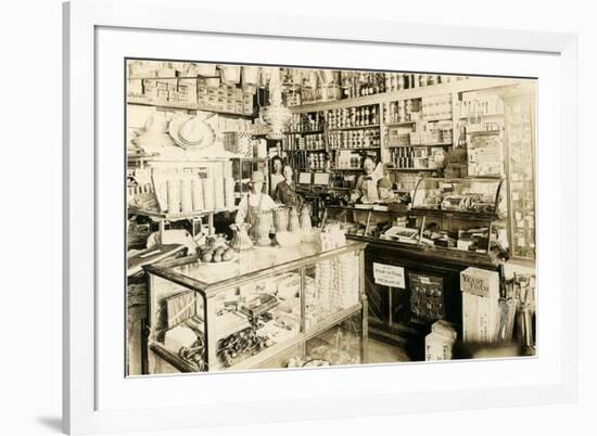 Old General Store-null-Framed Art Print