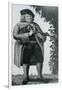 Old Geordie Sime, a Famous Piper in His Time', 1789-John Kay-Framed Giclee Print