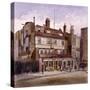 Old George Inn, Trinity Square, London, 1883-John Crowther-Stretched Canvas