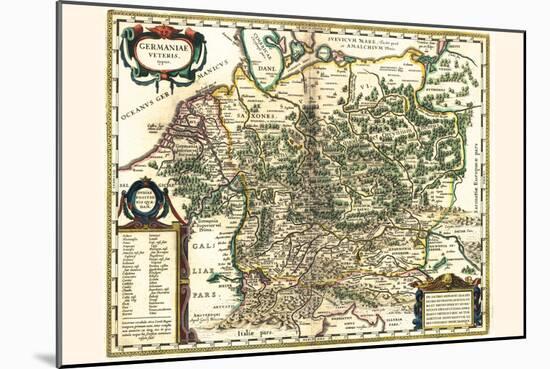 Old Germany-Willem Janszoon Blaeu-Mounted Art Print