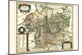 Old Germany-Willem Janszoon Blaeu-Mounted Art Print