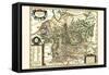 Old Germany-Willem Janszoon Blaeu-Framed Stretched Canvas