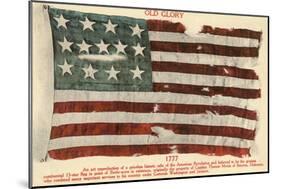 Old Glory, 1777-null-Mounted Art Print