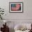 Old Glory, Flag-null-Framed Art Print displayed on a wall