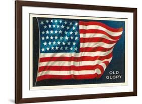 Old Glory, Flag-null-Framed Art Print