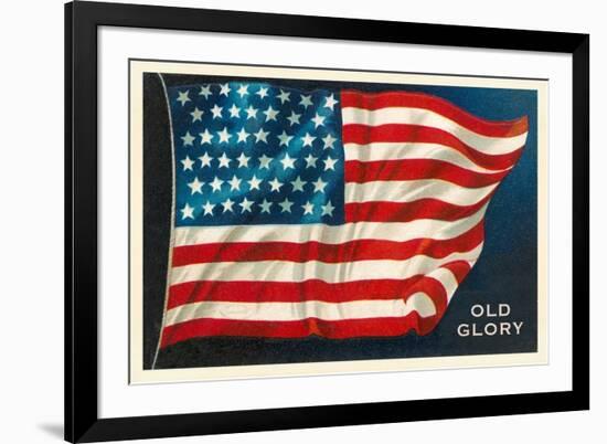 Old Glory, Flag-null-Framed Premium Giclee Print