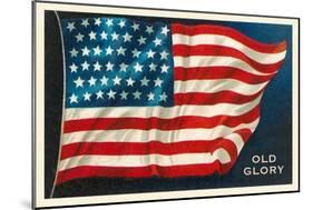 Old Glory, Flag-null-Mounted Art Print