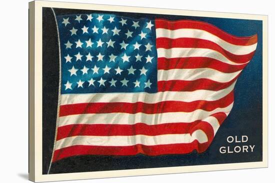 Old Glory, Flag-null-Stretched Canvas