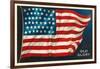 Old Glory, Flag-null-Framed Art Print