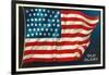 Old Glory, Flag-null-Framed Art Print