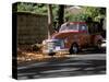 Old GMC Truck During Fall, Santa Barbara, California, USA-Savanah Stewart-Stretched Canvas
