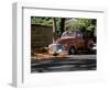 Old GMC Truck During Fall, Santa Barbara, California, USA-Savanah Stewart-Framed Photographic Print