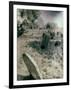 Old Gravestones in Overgrown Graveyard-Tim Kahane-Framed Photographic Print