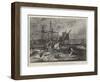 Old Greek War Ships at the Battle of Salamis-William Lionel Wyllie-Framed Giclee Print