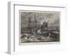 Old Greek War Ships at the Battle of Salamis-William Lionel Wyllie-Framed Giclee Print