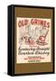 Old Grimes Sour Mash Kentuck Straight Bourbon Whiskey-null-Framed Stretched Canvas
