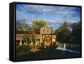 Old Grist Mill-James Randklev-Framed Stretched Canvas