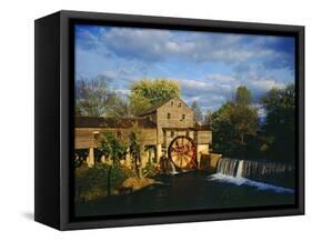 Old Grist Mill-James Randklev-Framed Stretched Canvas