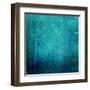 Old Grunge Background with Delicate Abstract Texture-iulias-Framed Art Print