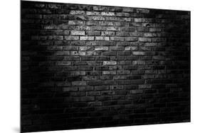 Old Grunge Brick Wall Background-Ruslan Ivantsov-Mounted Art Print