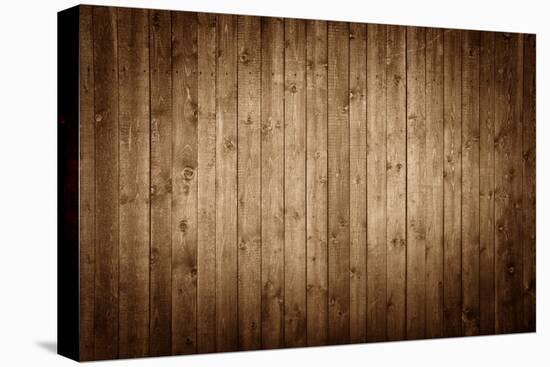 Old, Grunge Wood Panels-Reinhold Leitner-Stretched Canvas