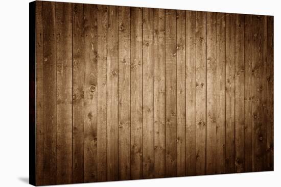 Old, Grunge Wood Panels-Reinhold Leitner-Stretched Canvas
