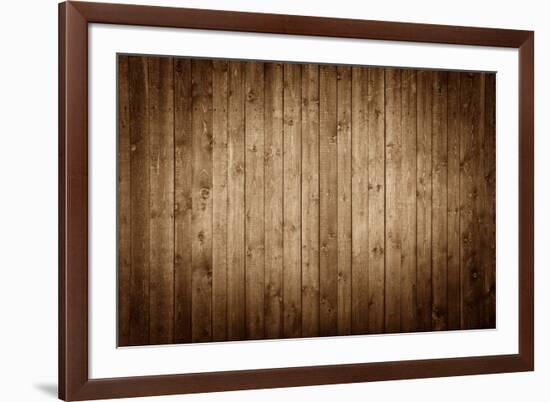 Old, Grunge Wood Panels-Reinhold Leitner-Framed Photographic Print