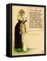 Old Hag Serves Up A Drink In A Goblet-Walter Crane-Framed Stretched Canvas