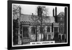 Old Hall, Lincoln's Inn, London, C1920S-null-Framed Giclee Print